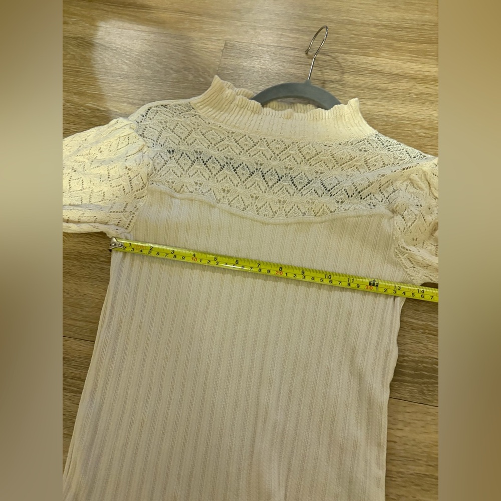 Free People Ribbed Knit Mock Neck Sweater - Picture 7 of 8